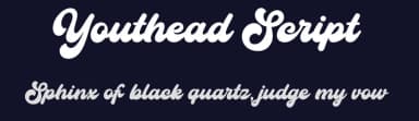 Youthead Script by Namara Creative — Script Handwritten Font — thumbnail 2
