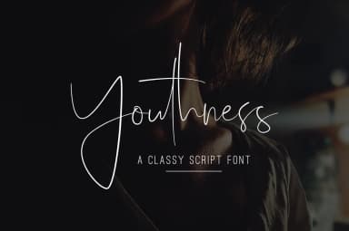 Youthness Font by Dharmas Studio — Script Handwritten Font — thumbnail 1