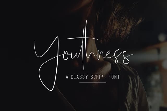Youthness Font by Dharmas Studio — Script Handwritten Font