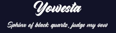 Yowesta by Naufal Labs — Script Handwritten Font — thumbnail 2