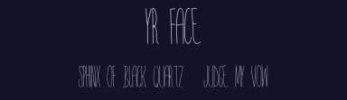 Yr Face by Blake Jones — Script Handwritten Font — thumbnail 2