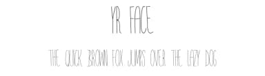 Yr Face by Blake Jones — Script Handwritten Font — thumbnail 1