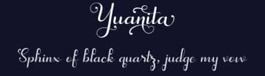 Yuanita by PutraCetol Studio — Script Handwritten Font — thumbnail 2