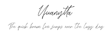 Yuanytta by Creatype Studio — Script Handwritten Font — thumbnail 1