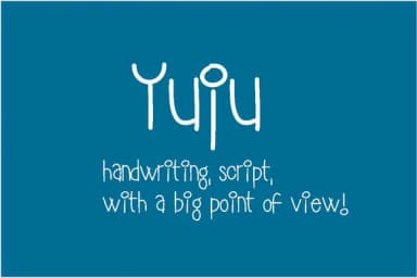 Yuju Font by Carolina Mejia — Script Handwritten Font — thumbnail 5