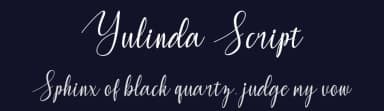 Yulinda Script by mightype — Script Handwritten Font — thumbnail 2