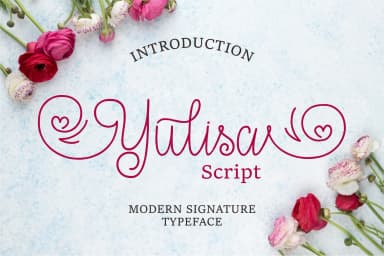 Yulisa Font by Beautypes — Script Handwritten Font — thumbnail 1
