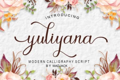 Yuliyana Script Font by madjack.font — Script Handwritten Font — thumbnail 1