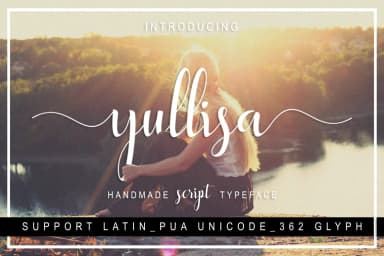 Yullisa Script Font by Bexx Type — Script Handwritten Font — thumbnail 1