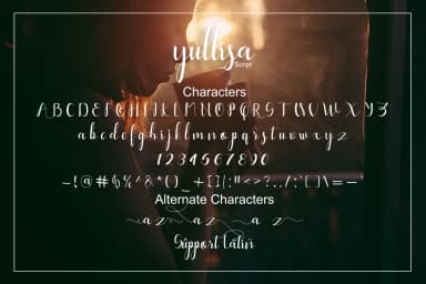 Yullisa Script Font by Bexx Type — Script Handwritten Font — thumbnail 5