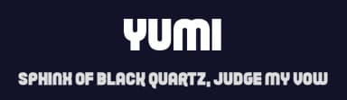 Yumi by Chequered Ink — Sans Serif Font — thumbnail 2