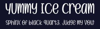 Yummy Ice Cream by Brithos Type — Script Handwritten Font — thumbnail 2