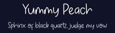Yummy Peach by ONG Type — Script Handwritten Font — thumbnail 2