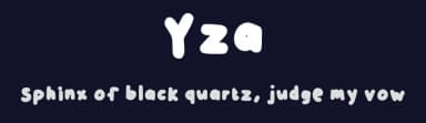 Yza by Fire Graves — Script Handwritten Font — thumbnail 2