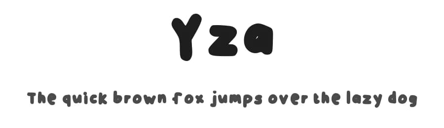 Yza by Fire Graves — Script Handwritten Font