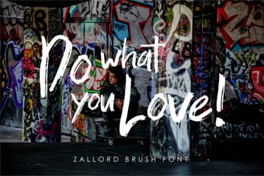 Zallord Font by NendesKombet — Script Handwritten Font — thumbnail 4