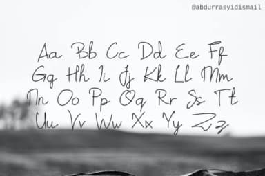 Zamalek Font by Ishmael Studio — Script Handwritten Font — thumbnail 4