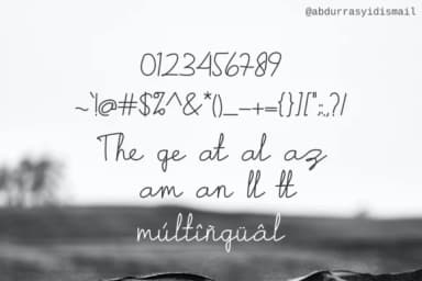 Zamalek Font by Ishmael Studio — Script Handwritten Font — thumbnail 5