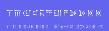 Zarathustra by Fereydoun Rostam — Dingbats Font — thumbnail 3