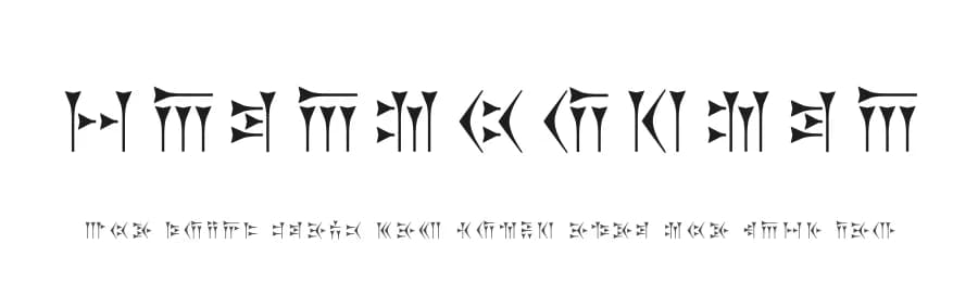 Zarathustra by Fereydoun Rostam — Dingbats Font