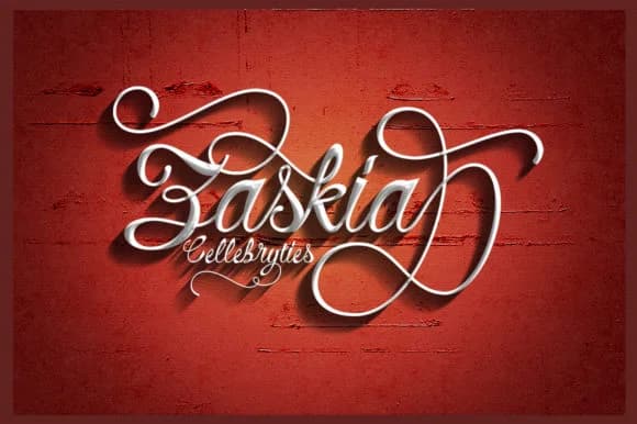 Zaskia Font by sapre.studio — Script Handwritten Font