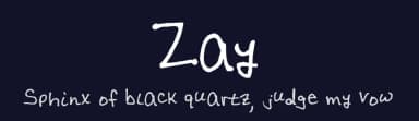 Zay by FontPanda — Script Handwritten Font — thumbnail 2