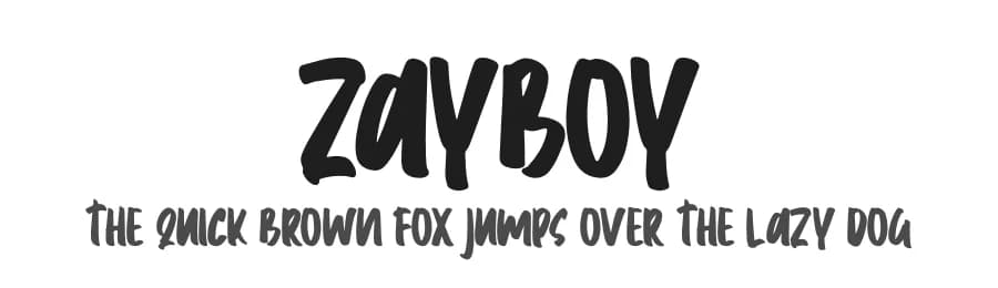 Zayboy by Skiiller Studio — Script Handwritten Font