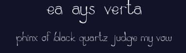 Zea Mays Everta by Jacqueline Bantad — Script Handwritten Font — thumbnail 2