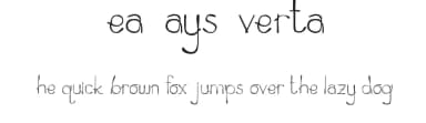 Zea Mays Everta by Jacqueline Bantad — Script Handwritten Font — thumbnail 1