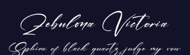 Zebulona Victoria by Letterena Studios — Script Handwritten Font — thumbnail 2