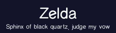 Zelda by Almaz Studio — Sans Serif Font — thumbnail 2