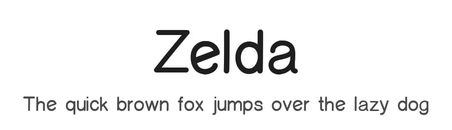 Zelda by Almaz Studio — Sans Serif Font