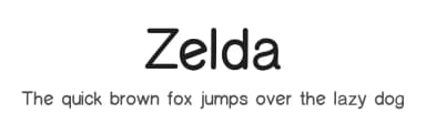 Zelda by Almaz Studio — Sans Serif Font — thumbnail 1