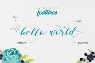 Zelifa Font by Mas Anis — Script Handwritten Font — thumbnail 3