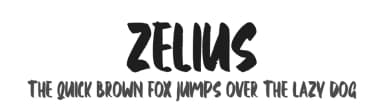 Zelius by Skiiller Studio — Script Handwritten Font — thumbnail 1