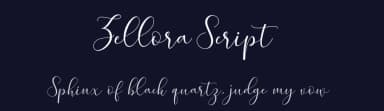Zellora Script by Masinong Studio — Script Handwritten Font — thumbnail 2