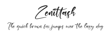 Zenittash by Letterena Studios — Script Handwritten Font — thumbnail 1