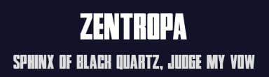 Zentropa by MarsCat — Sans Serif Font — thumbnail 2
