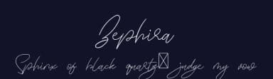 Zephira by Edric Studio — Script Handwritten Font — thumbnail 2