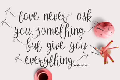 Zerica Script Font by Ajir — Script Handwritten Font — thumbnail 2