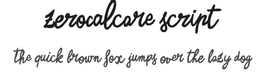 Zerocalcare Script by Zetafonts — Script Handwritten Font