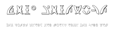 Zeta Reticuli by Iconian Fonts — Dingbats Font — thumbnail 1