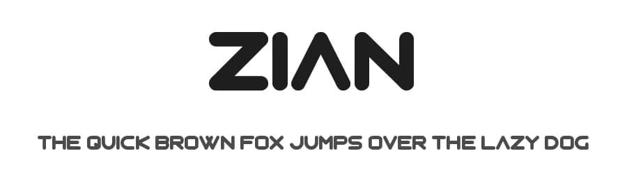 Zian by Qbotype Fonts — Sans Serif Font — preview 1