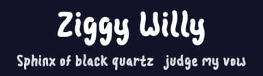 Ziggy Willy by Tera Asset Garage — Script Handwritten Font — thumbnail 2