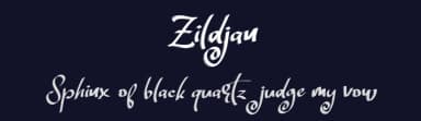 Zildjan by Vunira Design — Script Handwritten Font — thumbnail 2