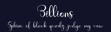 Zillions by Fahmi Hayat — Script Handwritten Font — thumbnail 2