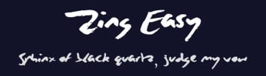 Zing Easy by JSH creates — Script Handwritten Font — thumbnail 2