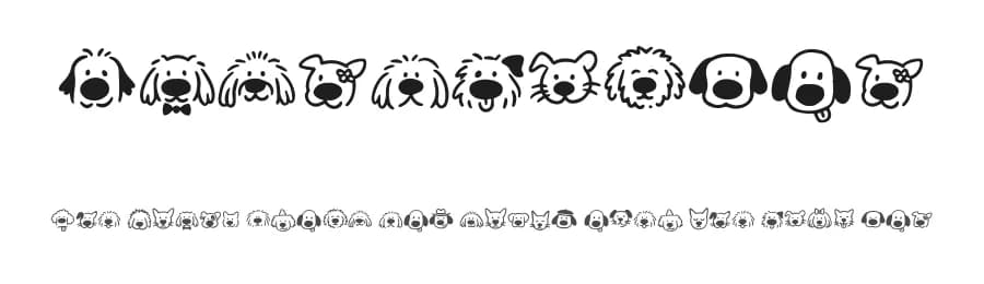 Zingflawdog by BlackFridayFont FMF — Dingbats Font