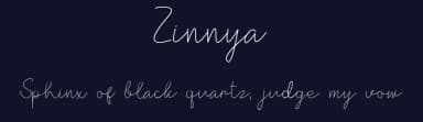 Zinnya by Sungi Creative — Script Handwritten Font — thumbnail 2