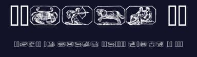 Zodiac 00 by Listemageren — Dingbats Font — thumbnail 2